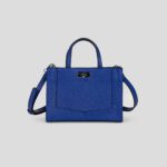 Электро синий гладкий