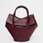 Темно бордовый гладкий