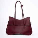 Темно бордовый гладкий